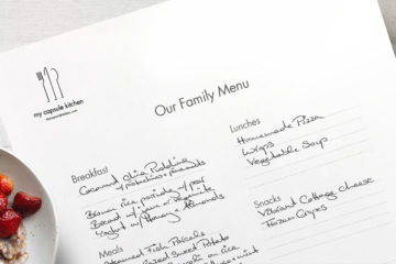 family menu